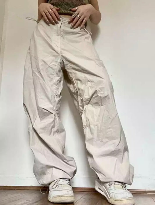 Parare Baggy Drawstring Cargo Pants